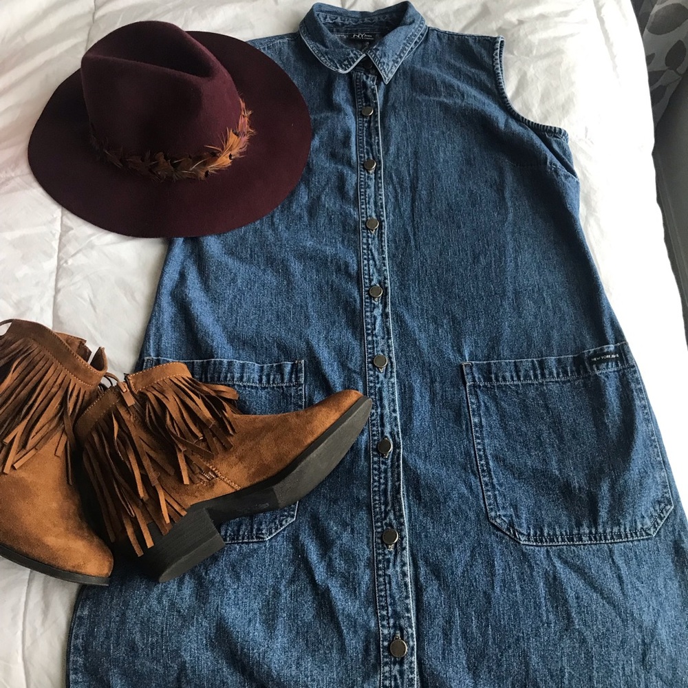 jean dress